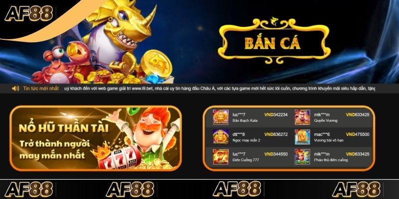 Các dịch vụ có mặt tại nền tảng