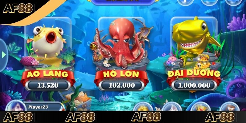Các game săn cá nổi bật tại sảnh
