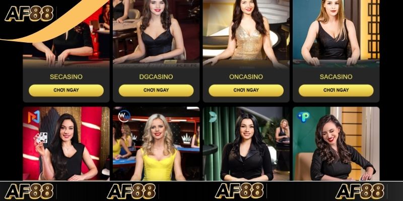 Giới thiệu các sảnh game nổi bật tại nền tảng